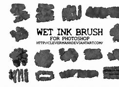 Image result for Ink Brush Photoshop deviantART