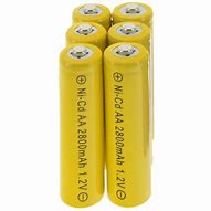 Image result for Nickel Cadmium Rechargeable Battery AA