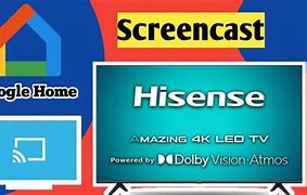 Image result for Cast Hisense TV