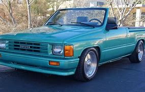 Image result for Bagged Toyota Mini Truck