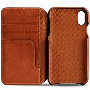 Image result for iPhone XS Wallet Case Leather