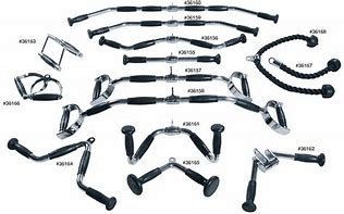 Image result for Cable Machine Bars