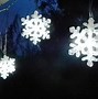 Image result for Snowflake String Lights Outdoor