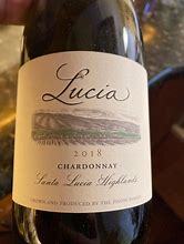 Image result for Lucia Chardonnay Santa Lucia Highlands