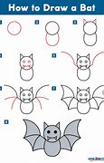 Image result for Easy Bat Drawing