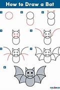Image result for How Do We Draw a Bat