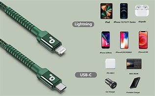 Image result for Short Waterproof USB CTO Lightning Cable