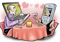 Image result for Internet Dating Cartoon