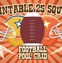 Image result for Football Pool Grids