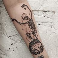 Image result for Skeleton Arm Tattoo