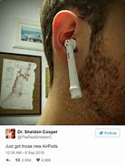 Image result for iPhone AirPod Meme