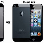 Image result for Black Gray iPhone 5S vs iPhone 5