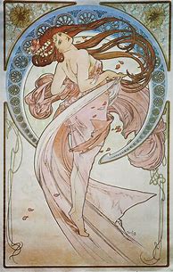Image result for Art Nouveau Ladies