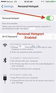 Image result for Personal Hotsspot iPhone