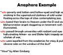 Image result for Difference Between Anaphora and Parallelism