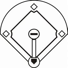 Image result for Baseball Bases Layout Vector Art
