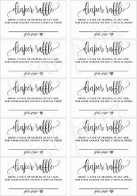 Image result for Baby Raffle Ticket Template