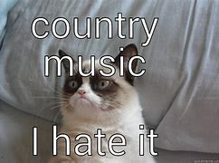 Image result for No Country Music Meme