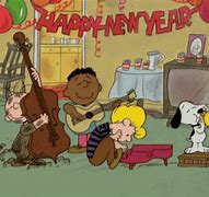 Image result for Peanuts Gang Happy New Year