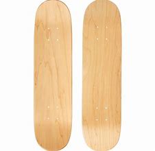 Image result for Plain Skateboard Deck