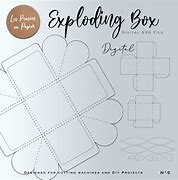 Image result for Explosion Box Template Printable