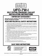 Image result for UFO 7W Dual-Lite