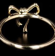 Image result for 14K Gold Bow Ring
