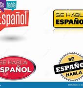 Image result for SE Habla Espanol Free Clip Art