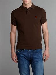 Image result for Brown Ralph Lauren Polo Shirt
