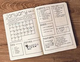 Image result for Bullet Journal Monthly