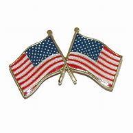 Image result for Double US Flag Pin