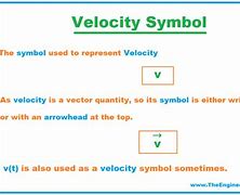 Image result for Constant Velocity Symbol in Math