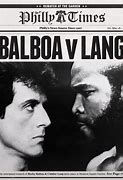 Image result for Rocky vs Clubber Poster