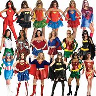 Image result for Female Superhero Halloween Costumes