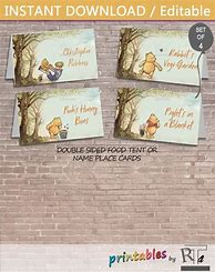 Image result for Winnie the Pooh Food Paper Tray