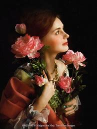 Image result for Holding Flower Gothic Poses
