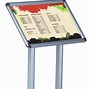 Image result for Free Standing Menu Board