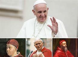Image result for all popes names