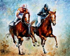 Image result for Girly Horse Racing Art