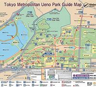 Image result for Ueno Park Map