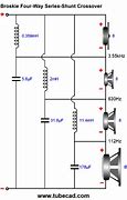 Image result for 4-Way Passive Crossover