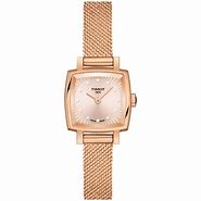 Image result for Rose Gold Square Mesh Band Watch