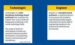 Image result for Technician vs Engineer