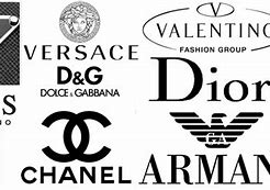 Image result for Expensive Clothing Brand Logos