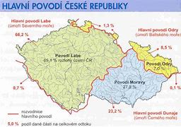 Image result for Mapa ČR Vodstvo