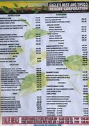 Image result for Cloud 9 Antipolo Menu