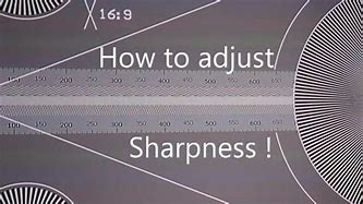 Image result for Monitor Sharpness