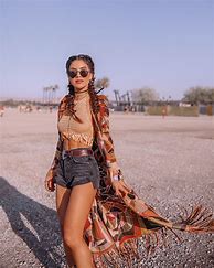 Image result for 2018 Coachella Music Festival Outfits