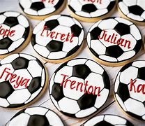 Image result for Soccer Ball Cookies