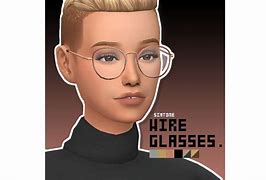 Image result for Sims 4 Glasses CC Maxis Match